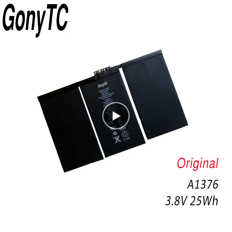 100% подлинный A1376 Аккумулятор для iPad 2 A1395 A1396 A1397 A1316 6930 мАч сменный планшет высококачественные новые батареи
100% подлинный A1376 Аккумулятор для iPad 2 A1395 A1396 A1397 A1316 6930 мАч сменный планшет высококачественные новые батареи