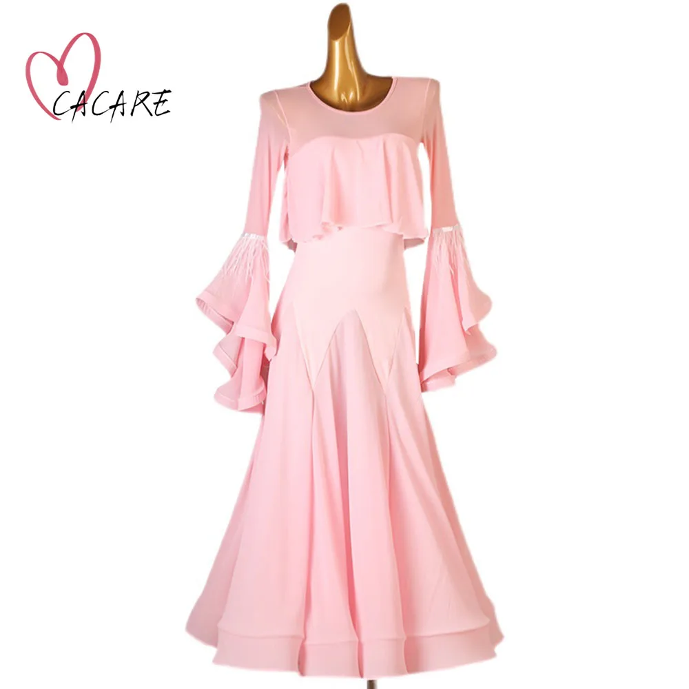 Customized Ballroom Waltz Dresses Dance Competition Dresses Ballroom Dress Standard D1185 with Feathers Big Hem
Customized Ballroom Waltz Dresses Dance Competition Dresses Ballroom Dress Standard D1185 with Feathers Big Hem