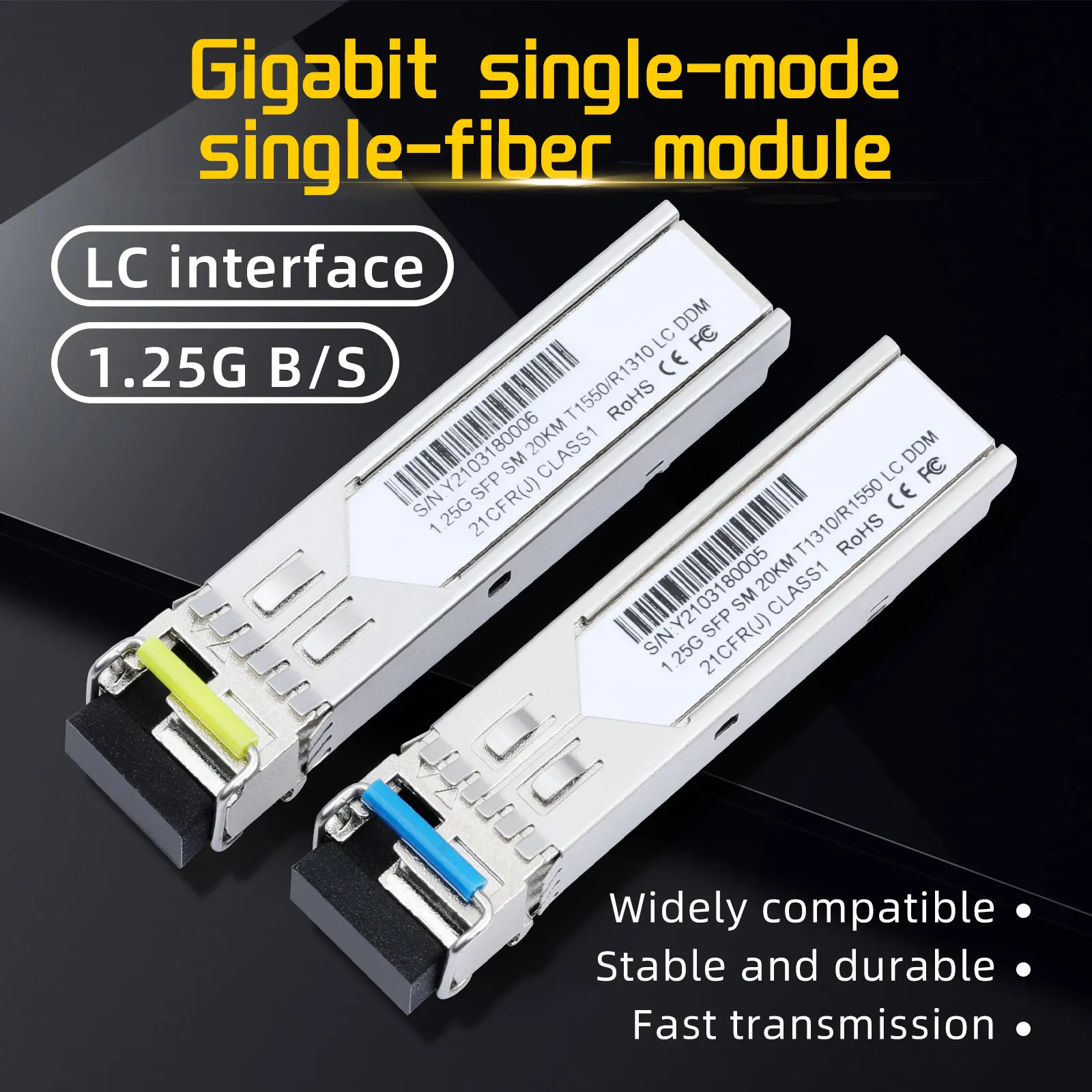 Оптоволоконный модуль LC DDM, одномодовый двухволоконный модуль 20 км 10g Gigabit sfp, многорежимный совместимый переключатель, бесплатная доставка
Оптоволоконный модуль LC DDM, одномодовый двухволоконный модуль 20 км 10g Gigabit sfp, многорежимный совместимый переключатель, бесплатная доставка