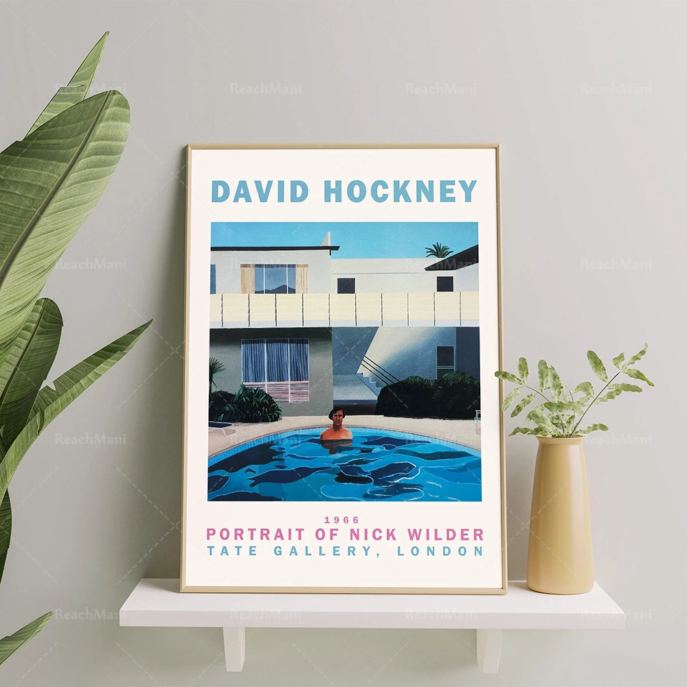 David Hockney, "Portrait of Nick Wilder", Hockney art, British painter, Hockney prints, Hockney posters, Hockney paintings,
David Hockney, "Portrait of Nick Wilder", Hockney art, British painter, Hockney prints, Hockney posters, Hockney paintings,