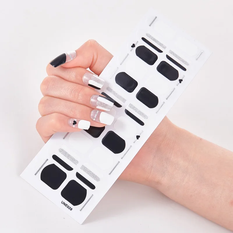 22 Tips/Sheet Solid Color And Striped Manicure Self Adhesive Nail Sticker Minimalist Design Fashion Nail Stickers Nail Strips
22 Tips/Sheet Solid Color And Striped Manicure Self Adhesive Nail Sticker Minimalist Design Fashion Nail Stickers Nail Strips