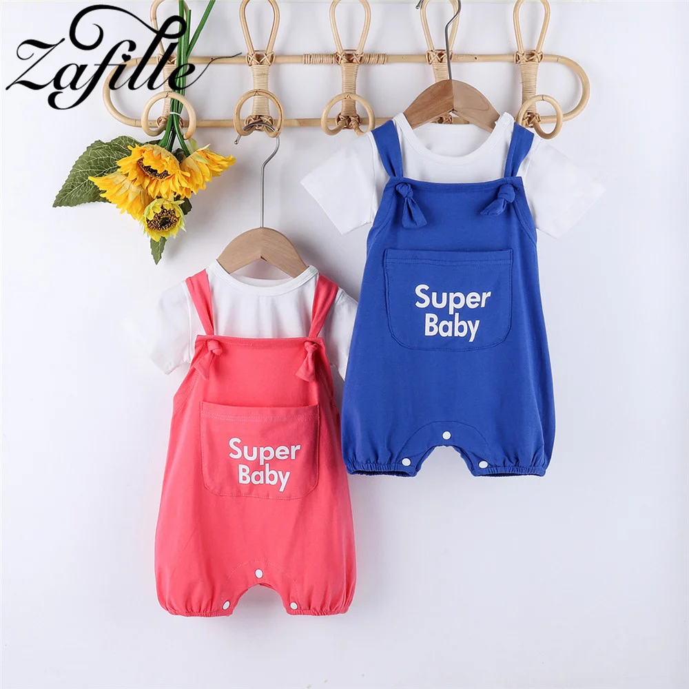 ZAFILLE 2022 Summer Baby Girls Boys Home Clothes Set Letter Printed Kids Toddler Overalls Costume Fashion Cute Children Outwear
ZAFILLE 2022 Summer Baby Girls Boys Home Clothes Set Letter Printed Kids Toddler Overalls Costume Fashion Cute Children Outwear