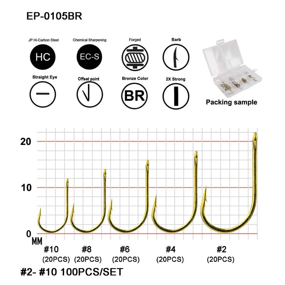Рыболовный крючок Eupheng, 100 шт., EP-TMC105 яиц, прямой крючок, 2 тяжелых крючка, перевернутый Bned, кузница, рыболовный крючок
Рыболовный крючок Eupheng, 100 шт., EP-TMC105 яиц, прямой крючок, 2 тяжелых крючка, перевернутый Bned, кузница, рыболовный крючок
