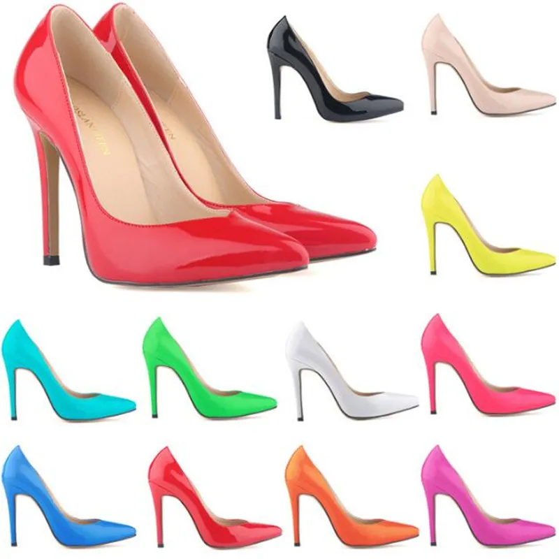 Women's Pumps Thin High heels Sexy Party Wedding Pointed Toe PU 11CM Slip On zapatos de mujer women shoes size 35-42 pink
Women's Pumps Thin High heels Sexy Party Wedding Pointed Toe PU 11CM Slip On zapatos de mujer women shoes size 35-42 pink