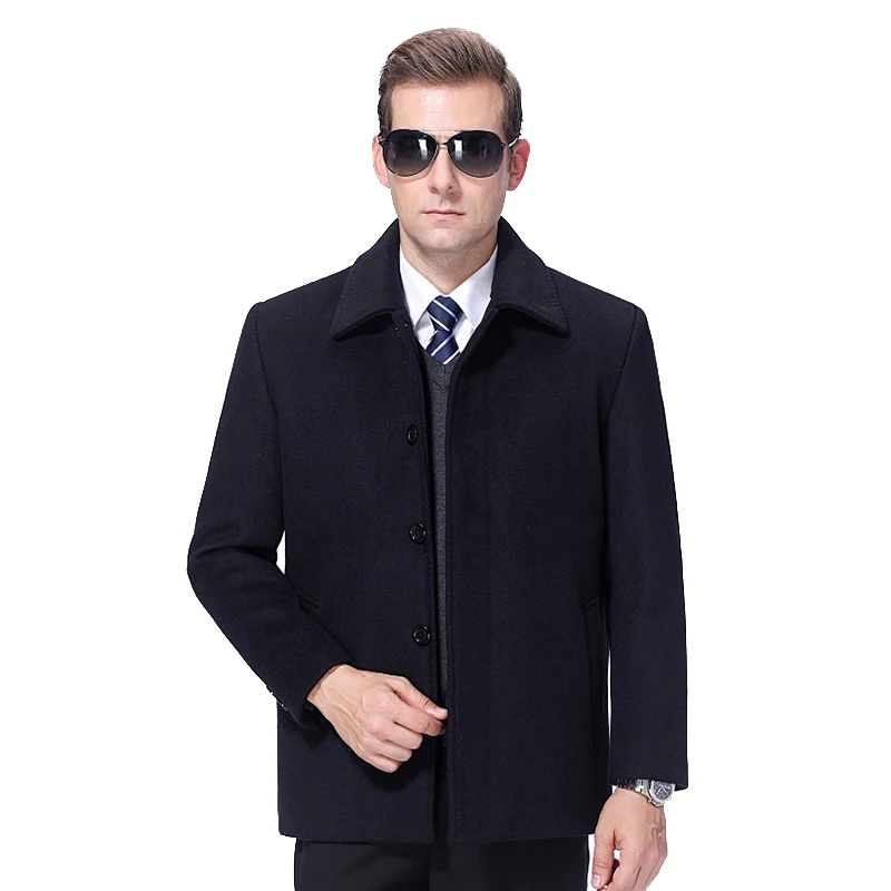 2022 Wool Jacket Men Winter Wool Coat Men Cashmere Coat Autumn Wool Blend Jacket Woolen Coat Men Pea Coat Turn-down Collar M-4XL
2022 Wool Jacket Men Winter Wool Coat Men Cashmere Coat Autumn Wool Blend Jacket Woolen Coat Men Pea Coat Turn-down Collar M-4XL