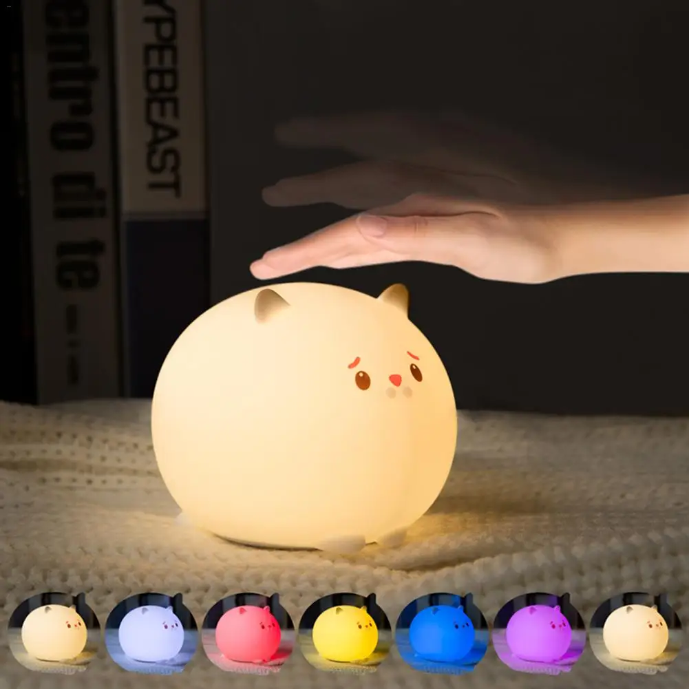 Night Lights Innovative LED Cute Cat Soft Lamp Room Decor Nightlights for Children Girls Boys Birthday Gifts
Night Lights Innovative LED Cute Cat Soft Lamp Room Decor Nightlights for Children Girls Boys Birthday Gifts