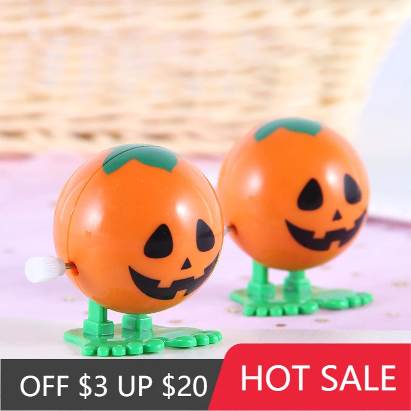 1Pcs Classic Cartoon Halloween Theme Pumpkin Head Smile Wind Up Toys Mini Creative Children Entertainment Toys Festival Supplies
1Pcs Classic Cartoon Halloween Theme Pumpkin Head Smile Wind Up Toys Mini Creative Children Entertainment Toys Festival Supplies