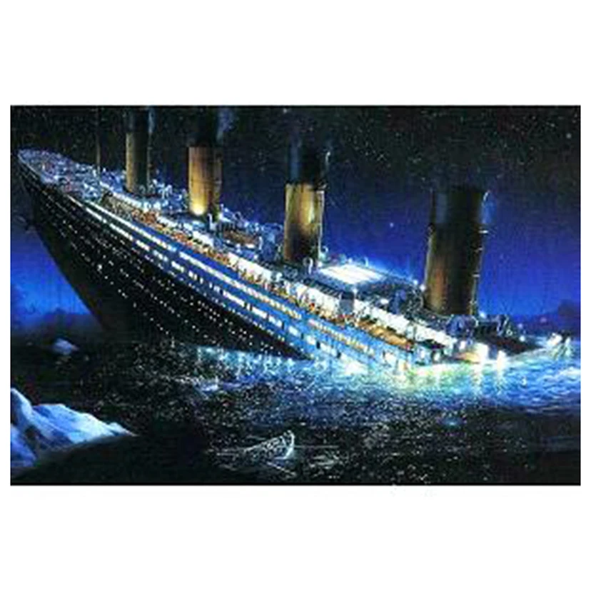 Diamond Painting Ship Titanic 5D DIY Cross Stitch Diamond Embroidery Handicrafts Home Decoration Art CM02
Diamond Painting Ship Titanic 5D DIY Cross Stitch Diamond Embroidery Handicrafts Home Decoration Art CM02