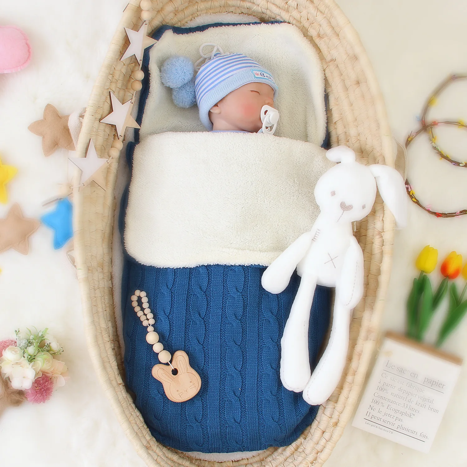 Hot Sale 2020 INS Nordic Knitted Plus Velvet Baby Envelope Sleeping Bag Thicken Warm Outdoor Baby Stroller Anti-kick Quilts
Hot Sale 2020 INS Nordic Knitted Plus Velvet Baby Envelope Sleeping Bag Thicken Warm Outdoor Baby Stroller Anti-kick Quilts