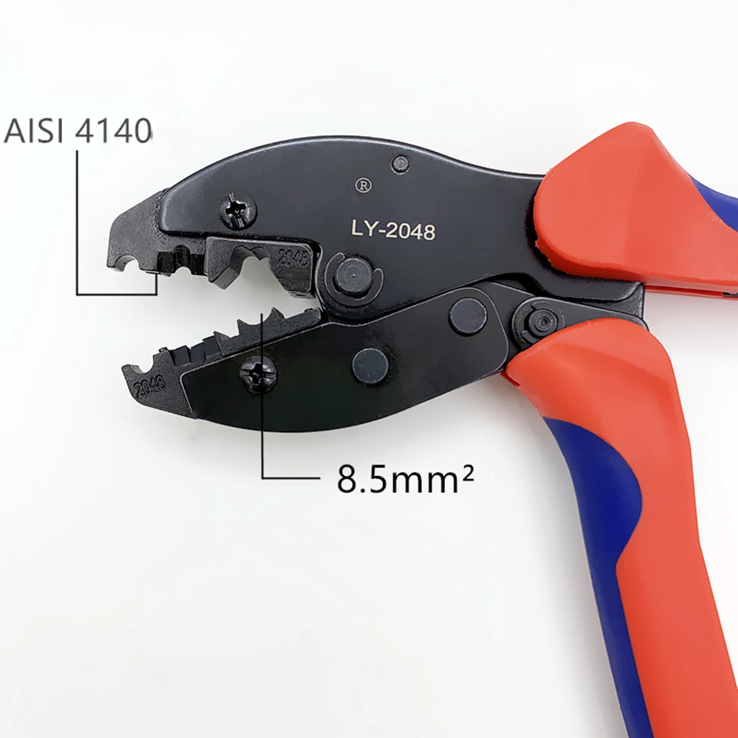 LY-2048 Ratchet Spark Plug Wire Crimper for Spark Plug Ignition Wire and Terminals Dia. 8.5mm crimping car tools
LY-2048 Ratchet Spark Plug Wire Crimper for Spark Plug Ignition Wire and Terminals Dia. 8.5mm crimping car tools