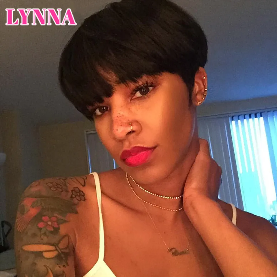 2021 Short Bob Pixie Cut Human Hair Wig With Bangs For Women Natural Bowl Colored Brazilian Remy Full Manchine Made Wigs
2021 Short Bob Pixie Cut Human Hair Wig With Bangs For Women Natural Bowl Colored Brazilian Remy Full Manchine Made Wigs