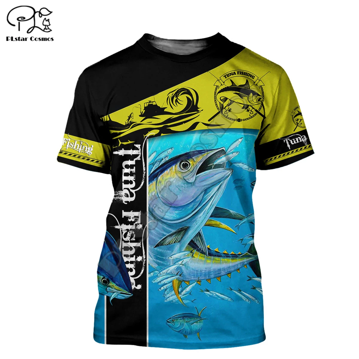 PLstar Cosmos Tuna Fishing New Fashion Men/Women Animal T-shirt 3D Print Stylish Summer Beautiful Fish Tshirt Brand Tops Style-3
PLstar Cosmos Tuna Fishing New Fashion Men/Women Animal T-shirt 3D Print Stylish Summer Beautiful Fish Tshirt Brand Tops Style-3