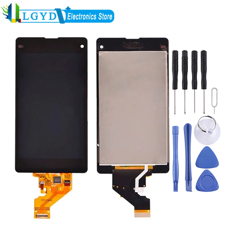 LCD Display+Touch Panel Screen Replacement for Sony Xperia Z1 Compact / D5503 / M51W / Z1 Mini Phone Spare Parts
LCD Display+Touch Panel Screen Replacement for Sony Xperia Z1 Compact / D5503 / M51W / Z1 Mini Phone Spare Parts