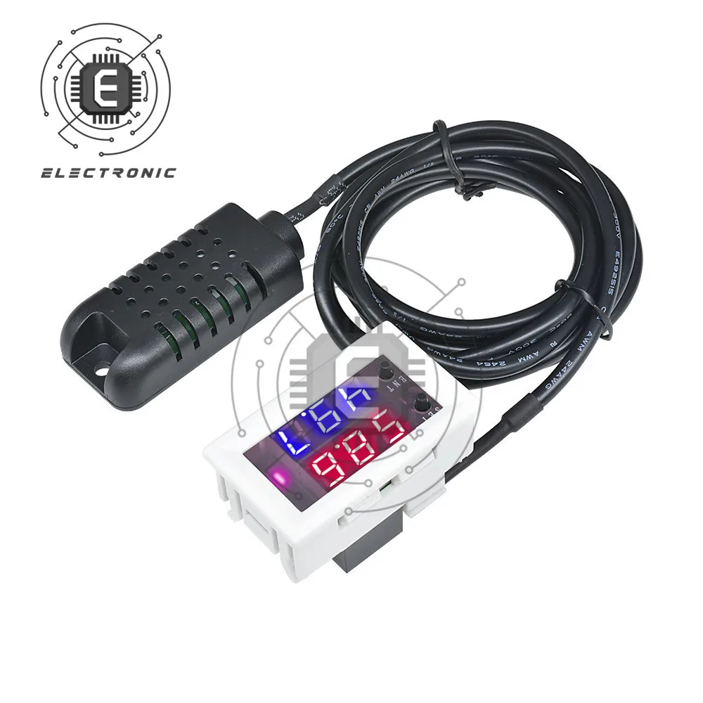 DC 12V 24V Mini Digital Humidity Controller Hygrometer Humidity Meter Control Switch 0~99%RH Hygrostat Humidity sensor
DC 12V 24V Mini Digital Humidity Controller Hygrometer Humidity Meter Control Switch 0~99%RH Hygrostat Humidity sensor