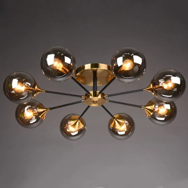 Light luxury Nordic golden glass bedroom living room lamp simple modern creative personality study magic bean molecular ceiling
Light luxury Nordic golden glass bedroom living room lamp simple modern creative personality study magic bean molecular ceiling