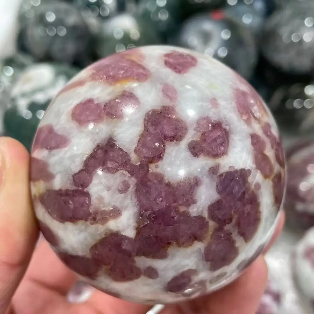30-60 mm natural ruby red tourmaline crystal ball restores reiki artifact stone ball
30-60 mm natural ruby red tourmaline crystal ball restores reiki artifact stone ball
