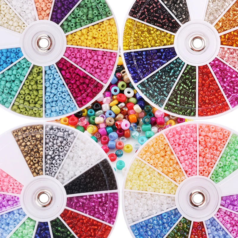 12Grid 2000pcs Glass Seed Beads Czech Seed Round Beads Sewing For DIY Bracelet Necklace Badges clothing бусины для рукоделия
12Grid 2000pcs Glass Seed Beads Czech Seed Round Beads Sewing For DIY Bracelet Necklace Badges clothing бусины для рукоделия