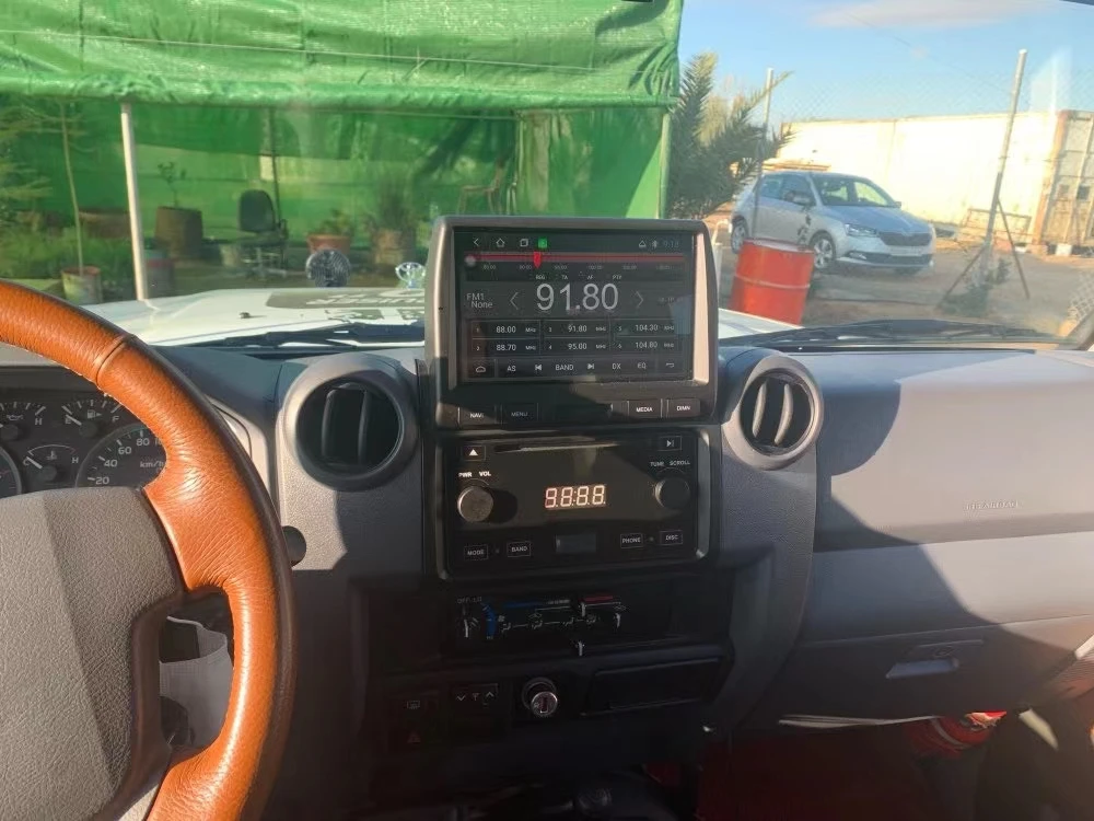 Для Toyota Land Cruiser LC 71 75 76 78 79 2005-2020 Автомобильный мультимедийный стерео экран Tesla Android Carplay GPS навигатор
Для Toyota Land Cruiser LC 71 75 76 78 79 2005-2020 Автомобильный мультимедийный стерео экран Tesla Android Carplay GPS навигатор