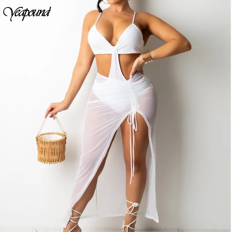 Solid Mesh Bodycon Body Dress Women High Waist Beach Clothing Lady Birthday Party Wear Split Summer Sexy Night Club Dress
Solid Mesh Bodycon Body Dress Women High Waist Beach Clothing Lady Birthday Party Wear Split Summer Sexy Night Club Dress
