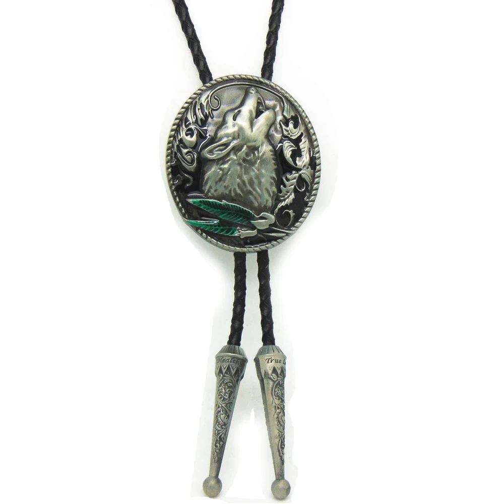 Western cowboy handmade original bolo tie wolf head men's casual bolo collar rope
Western cowboy handmade original bolo tie wolf head men's casual bolo collar rope