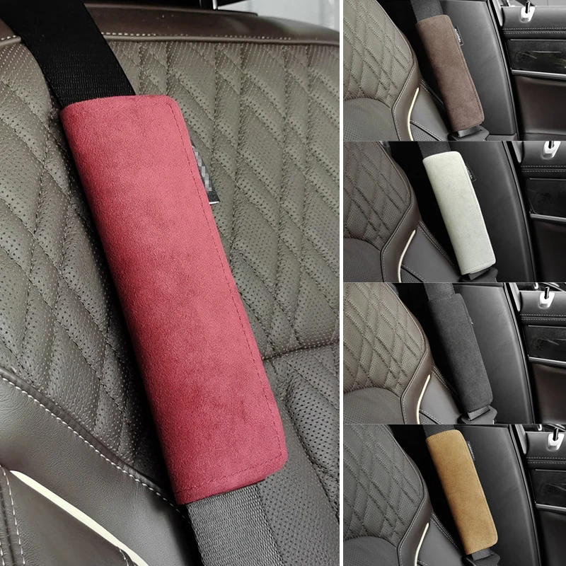 Safety Belt Shoulder Cover Breathable Protection Seat Belt Padding Pad Alcantara material Auto Interior Accessories
Safety Belt Shoulder Cover Breathable Protection Seat Belt Padding Pad Alcantara material Auto Interior Accessories
