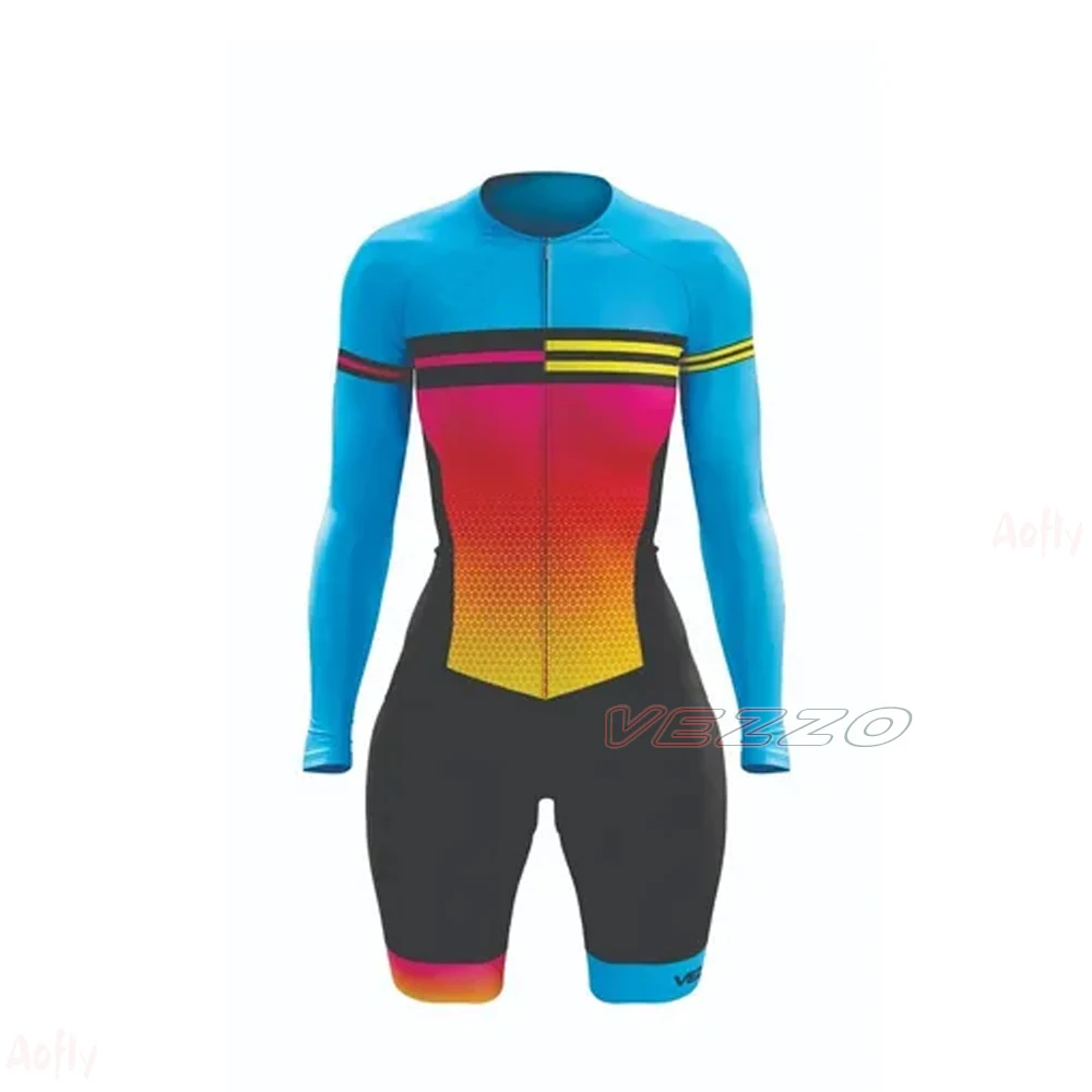 Cycling Female VEZZ0 Cyclist Jumpsuit Professional Women Triathlon Suit Cycling Monkey Ciclismo Feminino Roupas Femininas
Cycling Female VEZZ0 Cyclist Jumpsuit Professional Women Triathlon Suit Cycling Monkey Ciclismo Feminino Roupas Femininas
