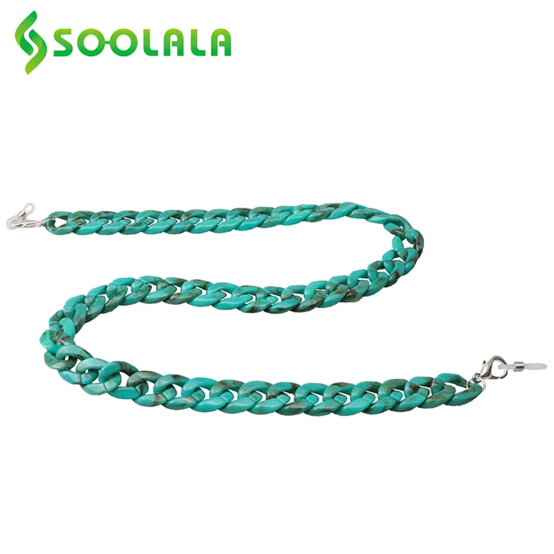 SOOLALA Wide Acrylic Sunglasses Chains Women Reading Glasses Rope Hanging Neck Cord Holder Chain For Glasses Strap Accessories
SOOLALA Wide Acrylic Sunglasses Chains Women Reading Glasses Rope Hanging Neck Cord Holder Chain For Glasses Strap Accessories