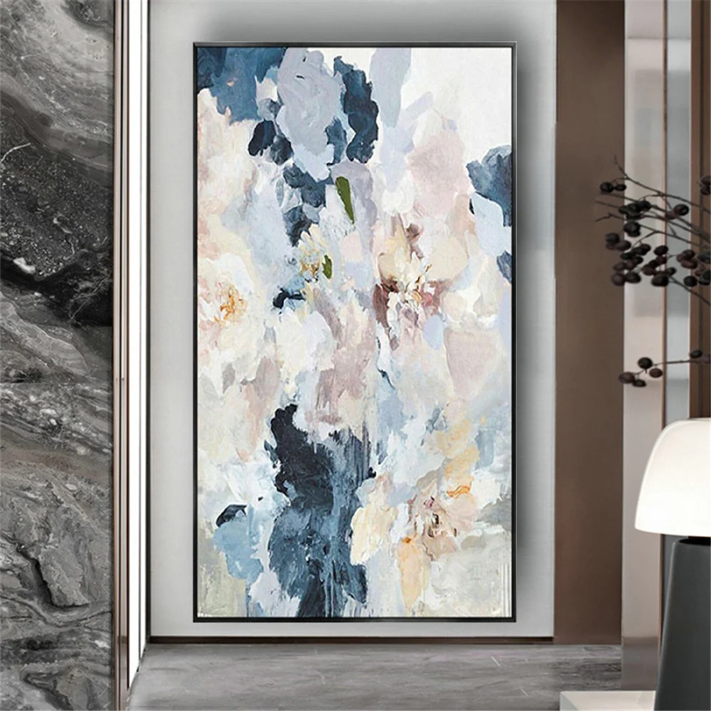 100% Hand-Painted Mural Large Living Room Decor Drawing Abstract Flower Oil Painting Thick Canvas Poster Wall Art Picture Gift
100% Hand-Painted Mural Large Living Room Decor Drawing Abstract Flower Oil Painting Thick Canvas Poster Wall Art Picture Gift
