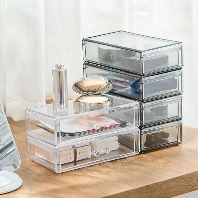One-piece Cosmetic Box Drawer Type Hot Selling Acrylic Multifunctional Transparent Jewelry Cosmetics Storage Organizer Holder
One-piece Cosmetic Box Drawer Type Hot Selling Acrylic Multifunctional Transparent Jewelry Cosmetics Storage Organizer Holder