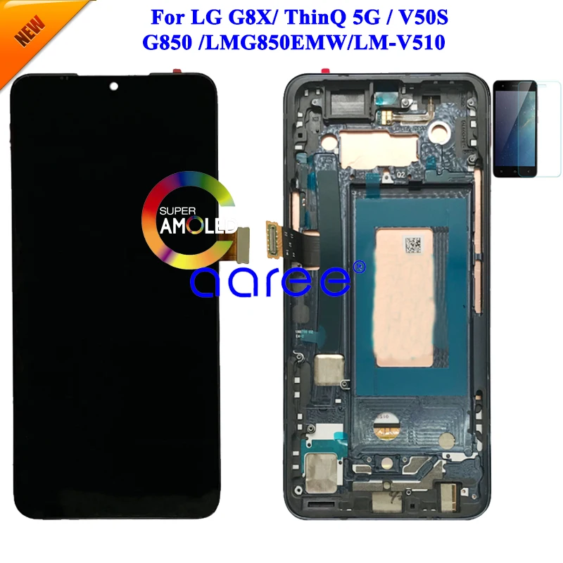 AMOLED LCD Display Original For LG G8X LCD Display For LG V50S G850 LCD Display Screen Touch Digitizer Assembly
AMOLED LCD Display Original For LG G8X LCD Display For LG V50S G850 LCD Display Screen Touch Digitizer Assembly