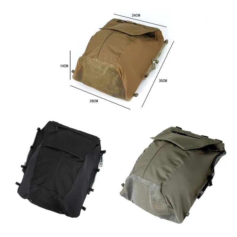 Tactical Vest BK/CB/RG Zipper Pouch Bag Zip Panel Back Pack Detail version2.0
Tactical Vest BK/CB/RG Zipper Pouch Bag Zip Panel Back Pack Detail version2.0