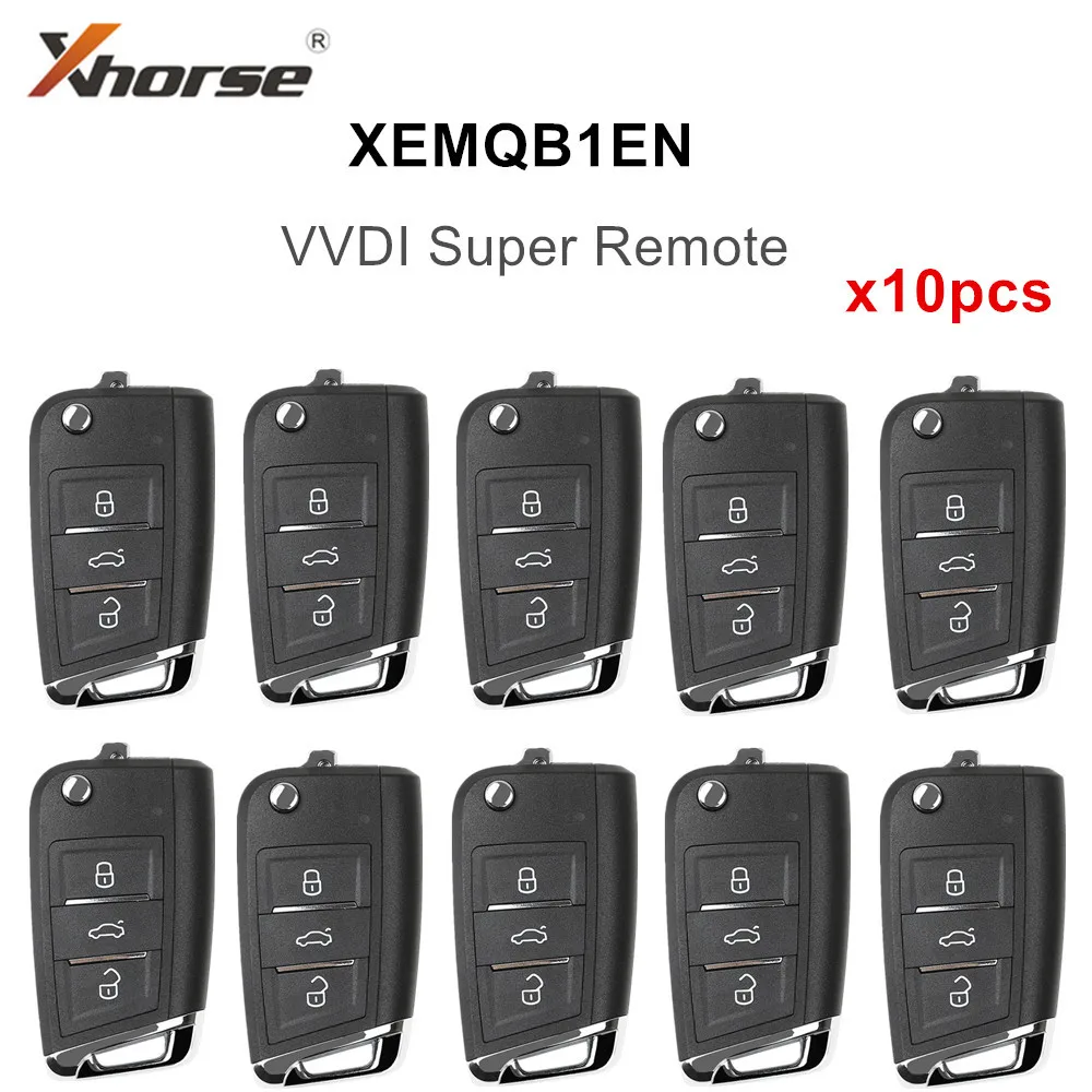 10pcs/lot Xhorse XEMQB1EN 3 Buttons MQB Style Super Universal Remote Key for VVDI MINI Key Tool VVDI Key Tools
10pcs/lot Xhorse XEMQB1EN 3 Buttons MQB Style Super Universal Remote Key for VVDI MINI Key Tool VVDI Key Tools