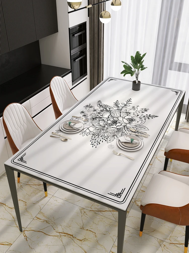 Vintage Luxury Rose Flower Pattern Pu Leather Table Cloths Rectangular Table Covers For Table Furniture Protector Tablwares Dec
Vintage Luxury Rose Flower Pattern Pu Leather Table Cloths Rectangular Table Covers For Table Furniture Protector Tablwares Dec
