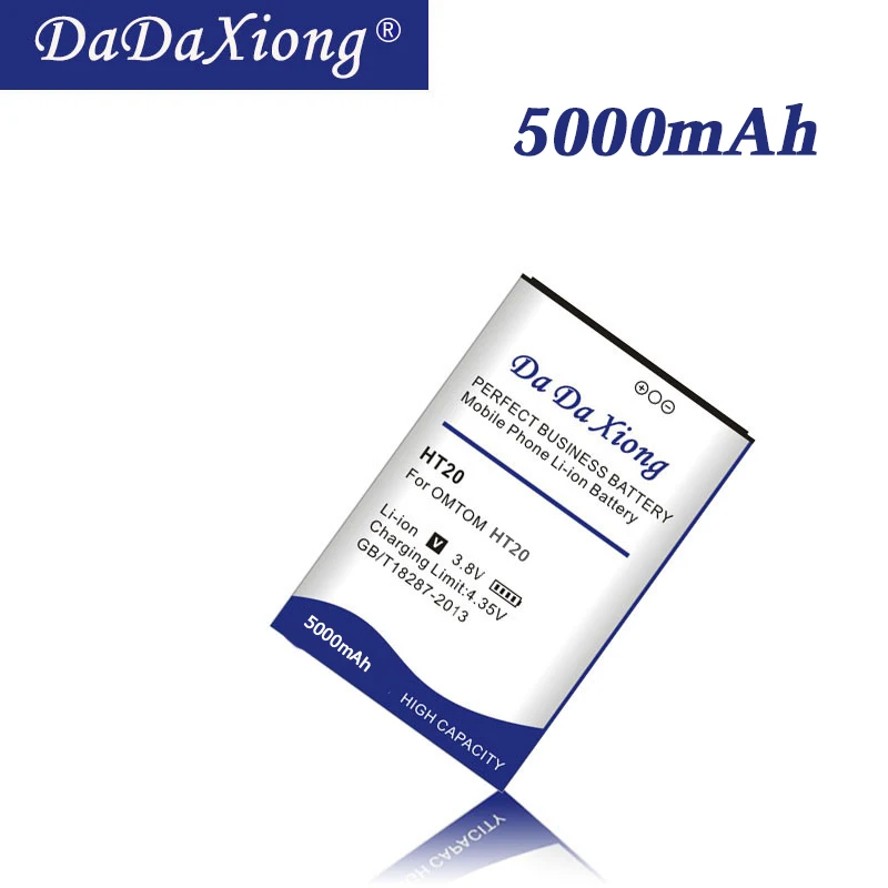 Новое поступление 2020 DaDaXiong, аккумулятор емкостью 5000 мАч для/HOMTOM HT20 Pro
Новое поступление 2020 DaDaXiong, аккумулятор емкостью 5000 мАч для/HOMTOM HT20 Pro