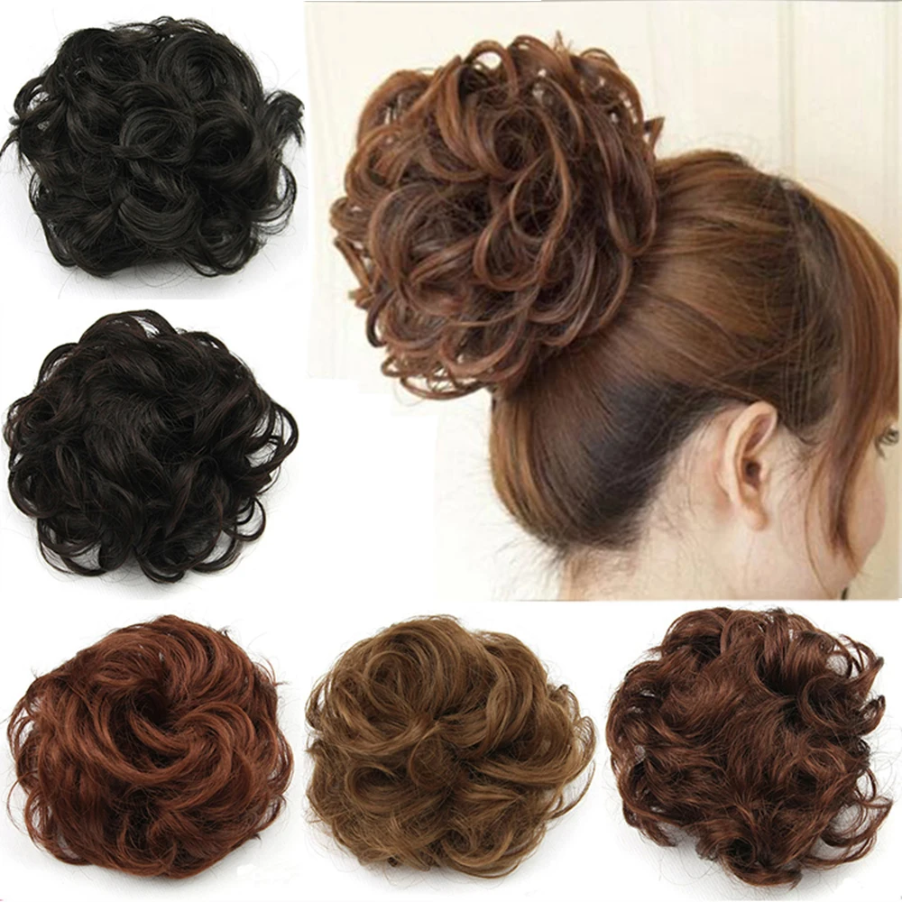 Soowee Synthetic High Curly Clip in Hair Chignon Hair Bun Donut Roller Drawstring Hairpieces Hair Accessories Headwear Hairband
Soowee Synthetic High Curly Clip in Hair Chignon Hair Bun Donut Roller Drawstring Hairpieces Hair Accessories Headwear Hairband