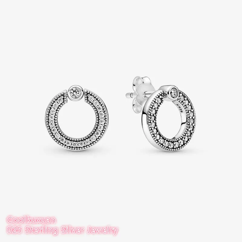 Autumn Signature 925 Sterling Silver Pave & Logo Circle Reversible Earrings Original European Style Brand woman Jewelry
Autumn Signature 925 Sterling Silver Pave & Logo Circle Reversible Earrings Original European Style Brand woman Jewelry