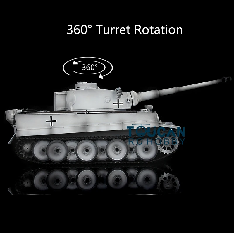 1/16 HENG LONG 7.0 Plastic German Tiger I RC Tank 3818 W/ 360 Turret TH17274-SMT4
1/16 HENG LONG 7.0 Plastic German Tiger I RC Tank 3818 W/ 360 Turret TH17274-SMT4