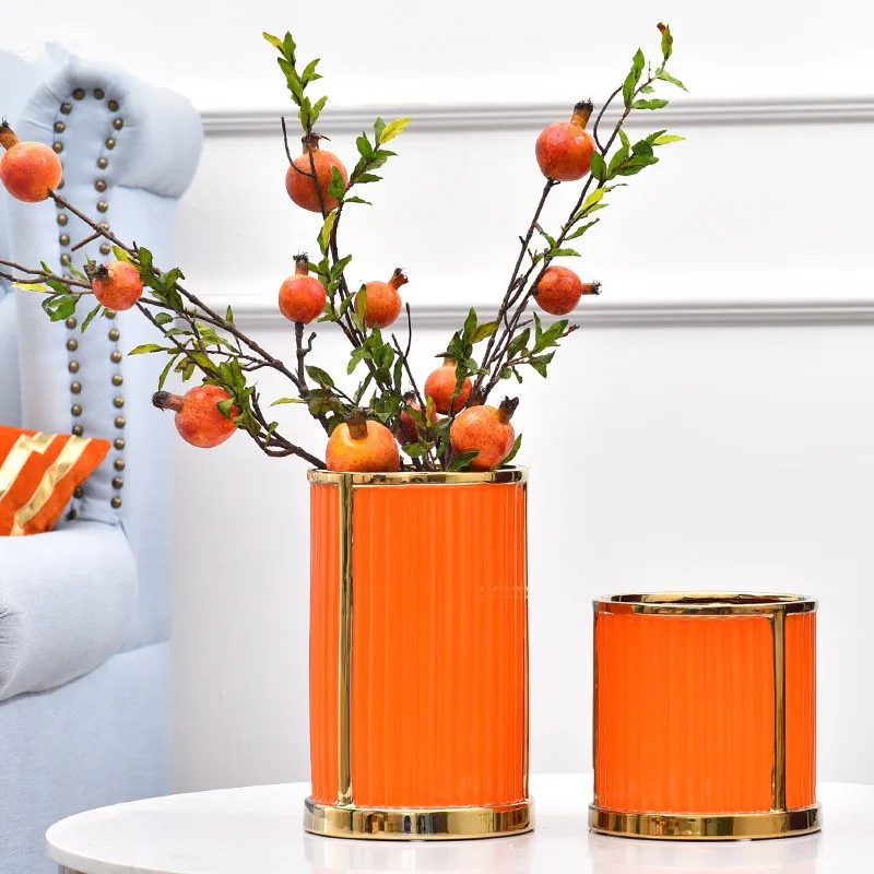 Tabletop Vase Crafts Figurines Ceramic Home Accessories Decoration Livingroom Desktop Flower Pot Ornaments Wedding Gifts
Tabletop Vase Crafts Figurines Ceramic Home Accessories Decoration Livingroom Desktop Flower Pot Ornaments Wedding Gifts