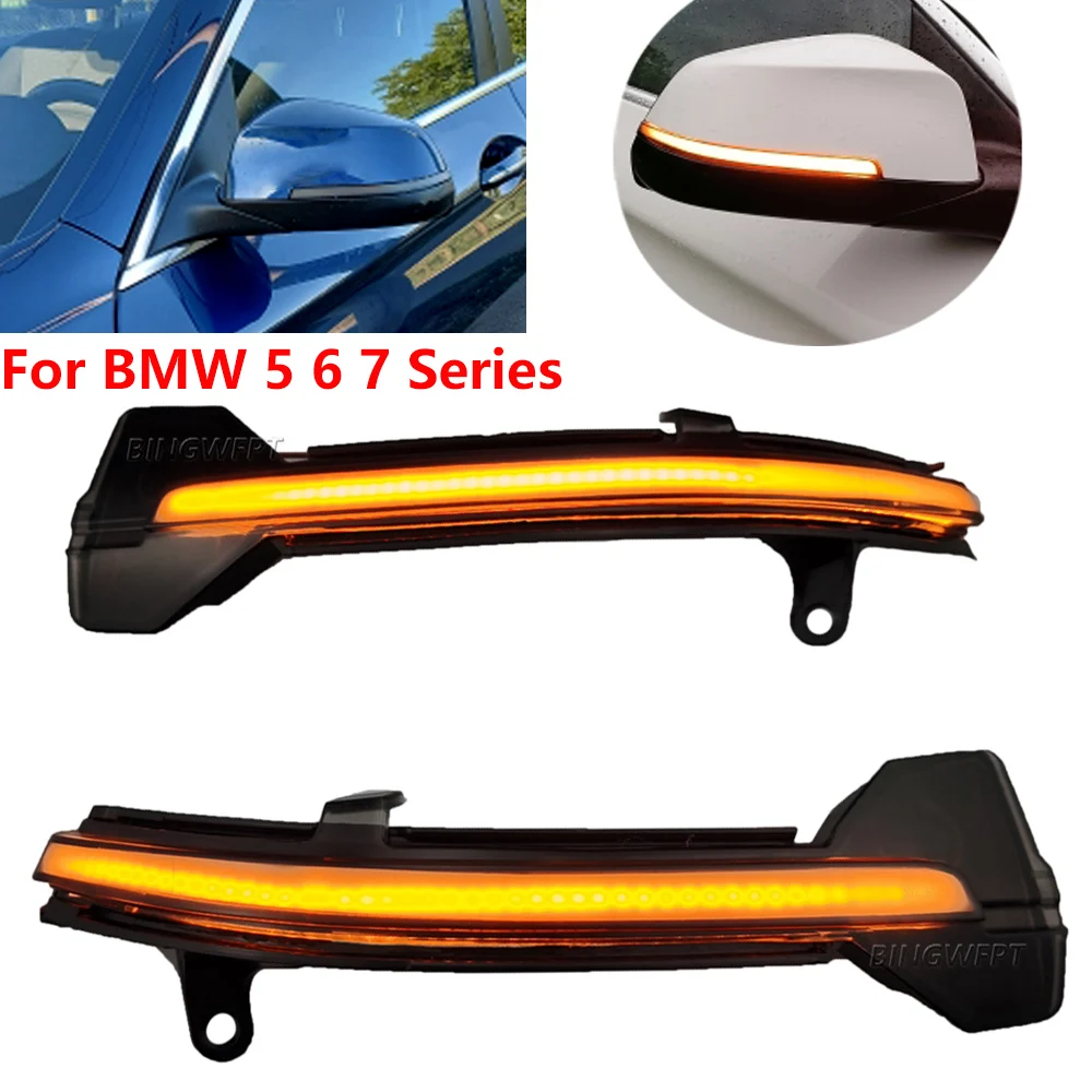 2PCS For BMW 5 Series F10 F11 F07 Facelift 2014 2015 2016 Dynamic Blinker Indicating Flash Rearview Mirror Sequential Lamp
2PCS For BMW 5 Series F10 F11 F07 Facelift 2014 2015 2016 Dynamic Blinker Indicating Flash Rearview Mirror Sequential Lamp