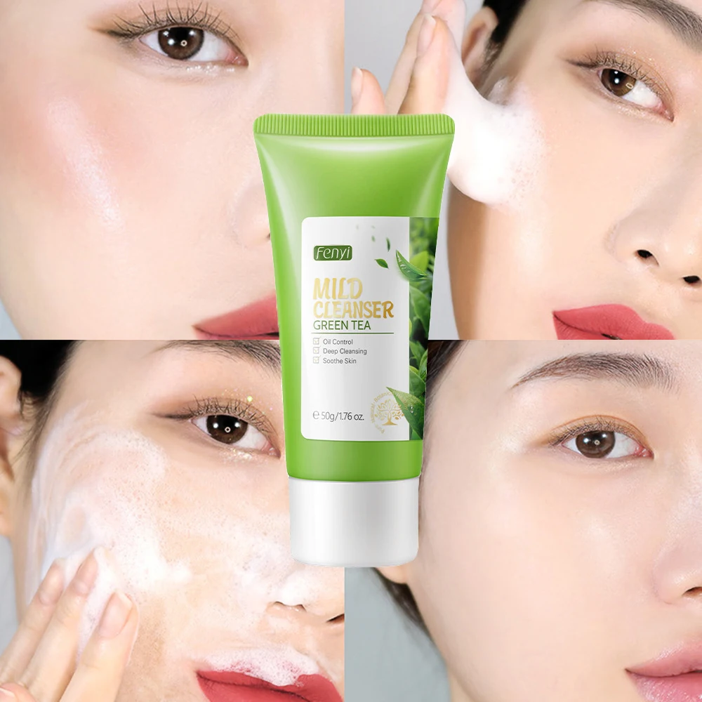3Pcs Face Wash Green Tea Moisturizing Facial Cleanser Exfoliating Cleansing Oil Control Facial Scrub Brighten Skin Care Product
3Pcs Face Wash Green Tea Moisturizing Facial Cleanser Exfoliating Cleansing Oil Control Facial Scrub Brighten Skin Care Product