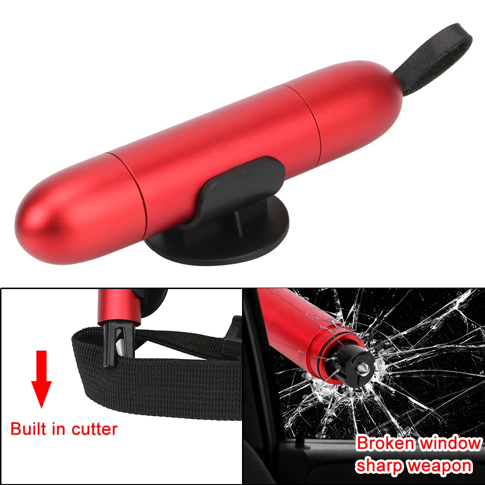 Glass Window Breaker Life Saving Escape Car Emergency Tool Seat Belt Cutter Car Safety Hammer Spring Type Portable Accessories
Glass Window Breaker Life Saving Escape Car Emergency Tool Seat Belt Cutter Car Safety Hammer Spring Type Portable Accessories