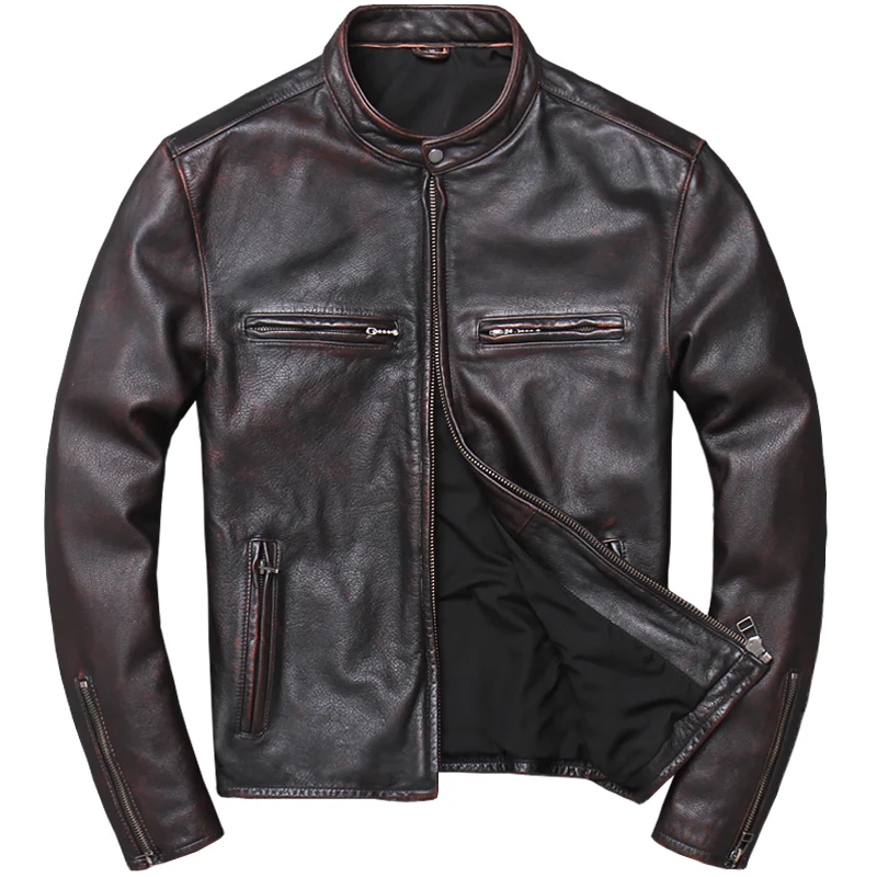 Factory 2019 New Men Vintage Red Motorcycle 100% Real Cowhide Rider Winter Russian Coat Free Shipping
Factory 2019 New Men Vintage Red Motorcycle 100% Real Cowhide Rider Winter Russian Coat Free Shipping