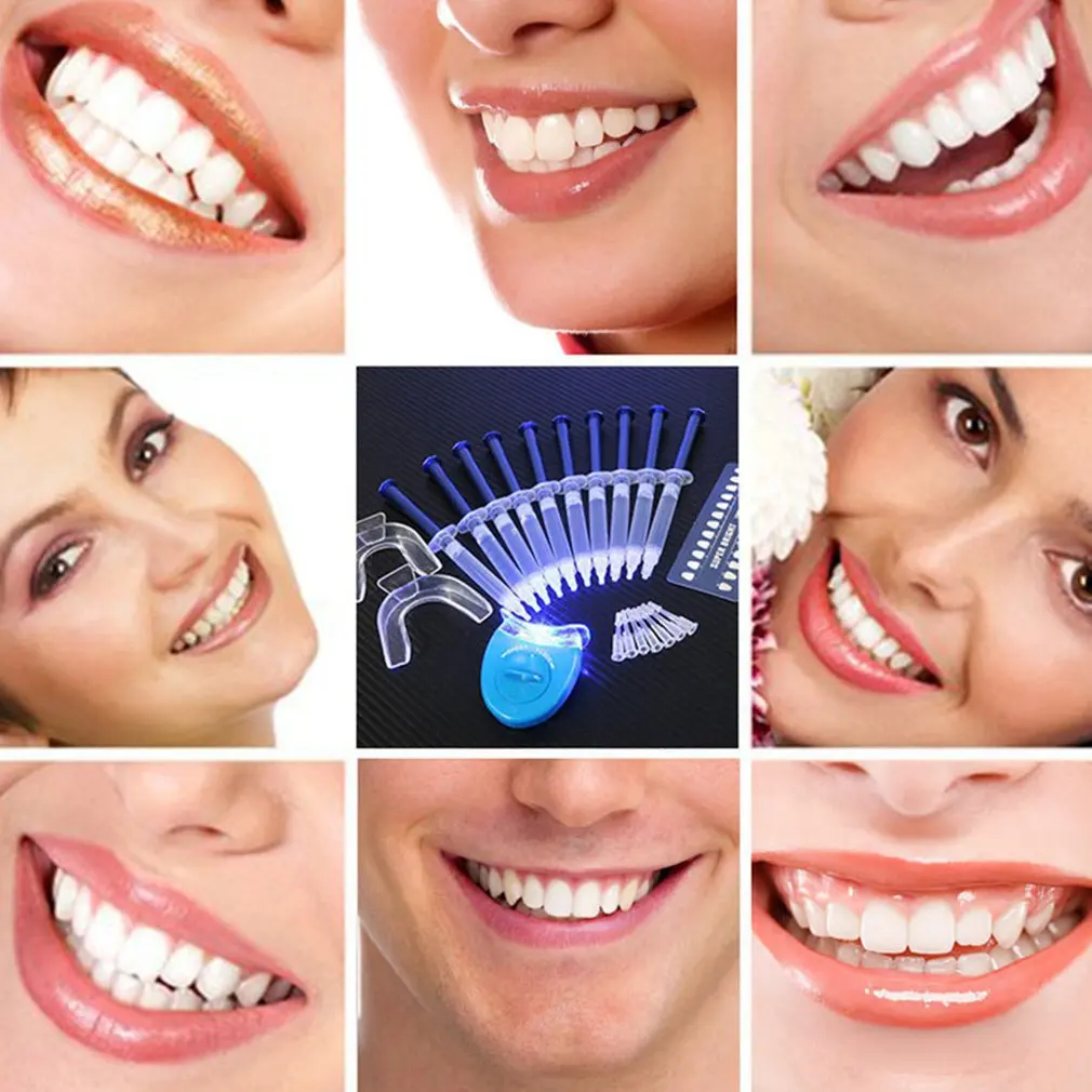 Teeth Whitening Kit Professional Peroxide Dental Bleaching System Oral Gel Kit Tooth Whitener Dental Equipment Bright Whitening
Teeth Whitening Kit Professional Peroxide Dental Bleaching System Oral Gel Kit Tooth Whitener Dental Equipment Bright Whitening