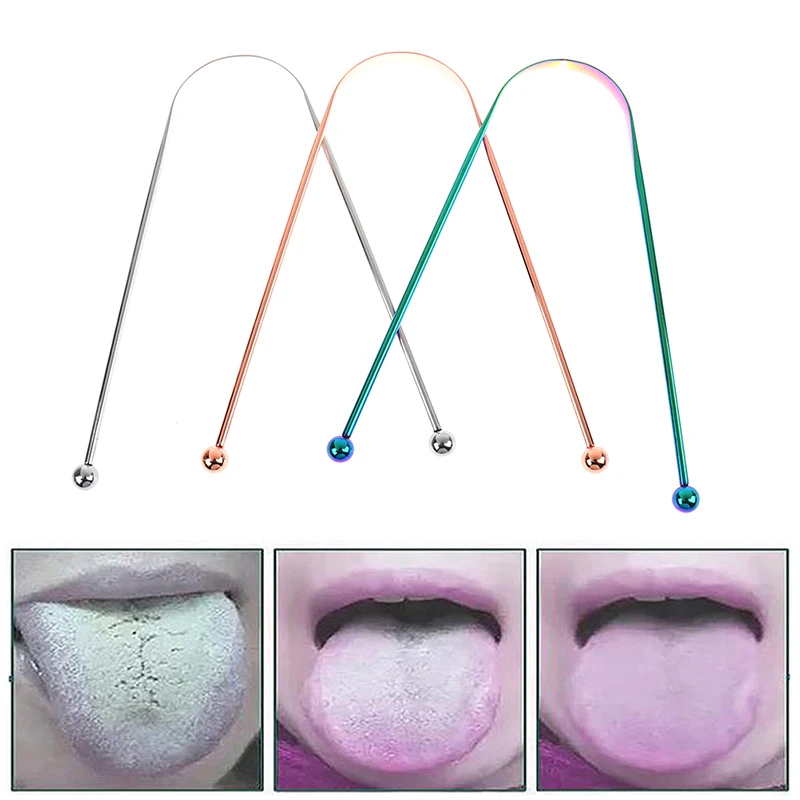 1PCS Stainless Steel Tongue Scraper Stainless Steel Oral Tongue Cleaner Brush Tongue Toothbrush Oral Hygiene
1PCS Stainless Steel Tongue Scraper Stainless Steel Oral Tongue Cleaner Brush Tongue Toothbrush Oral Hygiene