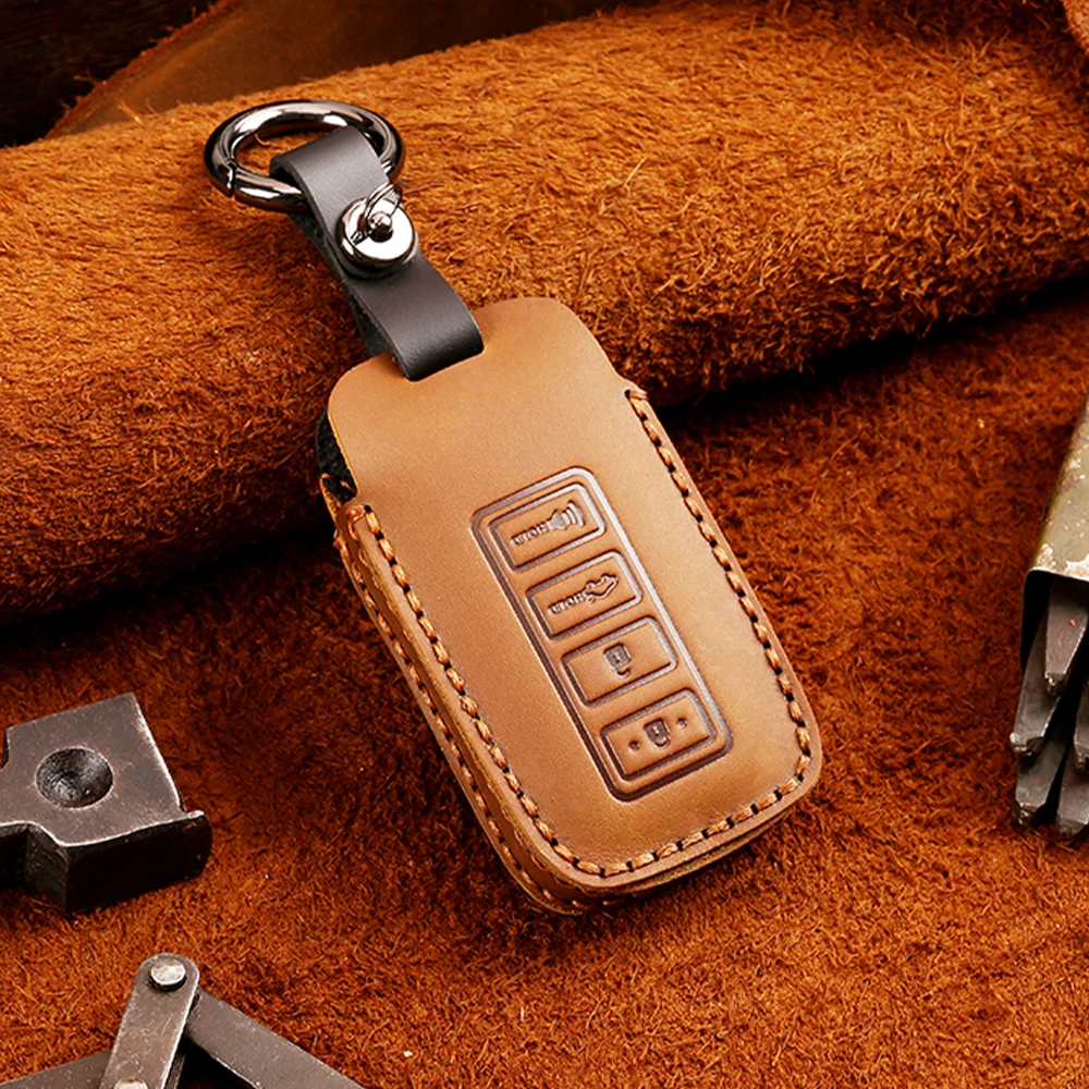Genuine Leather 4 Button Car Remote Key Case Chain Fob Holder For Lexus NX 200 NX300H RX 350 450H ES 350 ES 300h Car Accessories
Genuine Leather 4 Button Car Remote Key Case Chain Fob Holder For Lexus NX 200 NX300H RX 350 450H ES 350 ES 300h Car Accessories