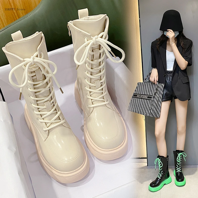 British Style short Boots Women 2022 Autumn and Winter Thick-soled Mid-tube Fashion New Comfortable Motorcycle Boots Women
British Style short Boots Women 2022 Autumn and Winter Thick-soled Mid-tube Fashion New Comfortable Motorcycle Boots Women