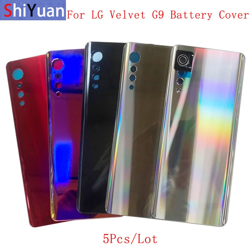 5Pcs Battery Cover Rear Door Panel Housing Case For LG Velvet 5G G900 Back Cover with Logo Replacement Repair Parts
5Pcs Battery Cover Rear Door Panel Housing Case For LG Velvet 5G G900 Back Cover with Logo Replacement Repair Parts