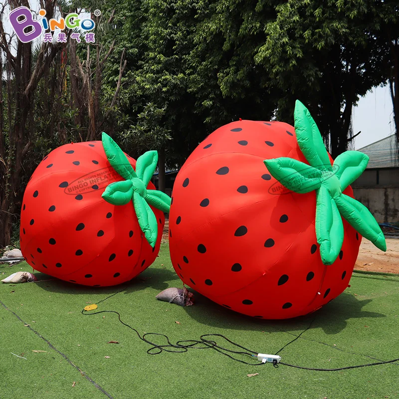 Customized 8.2Ft Inflatable Strawberry Fruit Model Inflatable Cartoon Fruit For Outsoor Decorations
Customized 8.2Ft Inflatable Strawberry Fruit Model Inflatable Cartoon Fruit For Outsoor Decorations