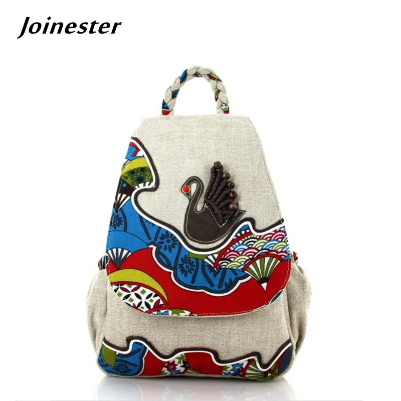 Ethnic Cotton Fabric Casual Backpacks for Women Retro Travel Bag Girls Schoolbags Female Daily Rucksacks Soft Handle Bags
Ethnic Cotton Fabric Casual Backpacks for Women Retro Travel Bag Girls Schoolbags Female Daily Rucksacks Soft Handle Bags