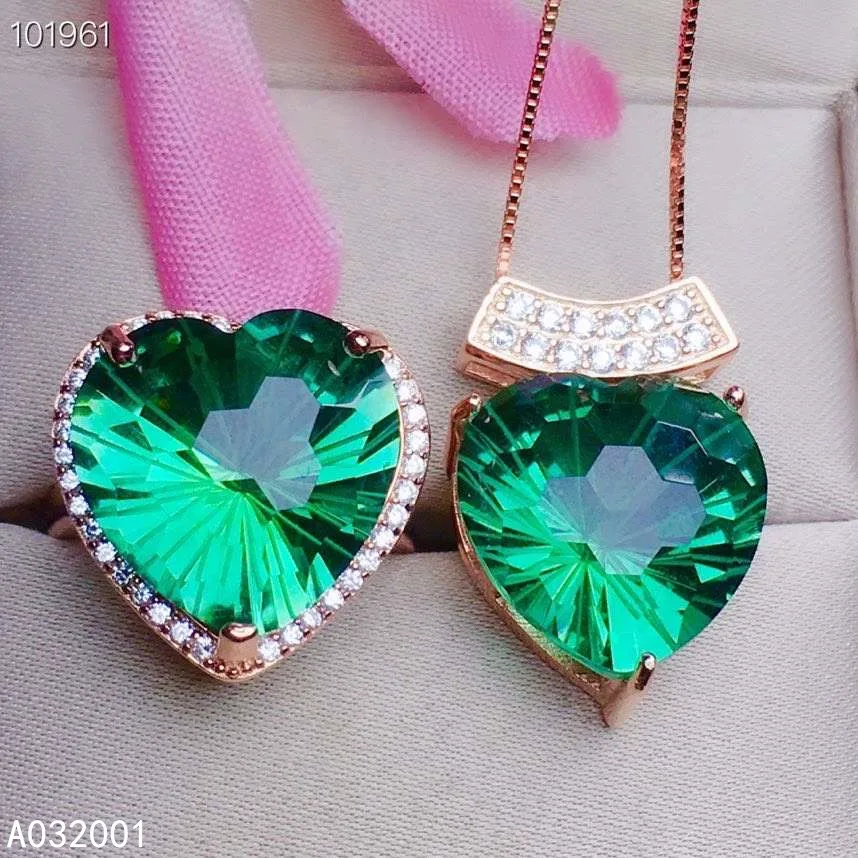 KJJEAXCMY fine jewelry Green crystal 925 sterling silver women pendant necklace chain ring set lovely
KJJEAXCMY fine jewelry Green crystal 925 sterling silver women pendant necklace chain ring set lovely